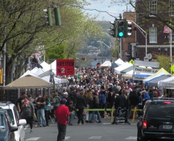 Nyack Street Fair, Apr 2010. Photo Credit: Richard Kavesh