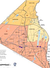 Rockland Congressional Districts through 2010