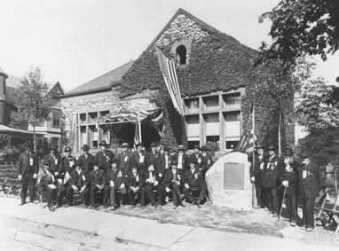 Lincoln Boulder Nyack Library. Credit: Nyack Library http://nyacklibrary.org/localhistory/imageofthemonth/archive