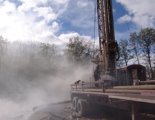 Photo: Hydro-fracking site. Credit: Josh Garrett, HeatingOil.com