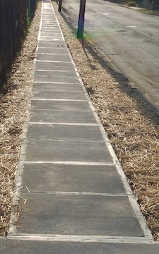 BocesSidewalkInSun