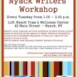 Nyack Writers' Workshop is adding sessions