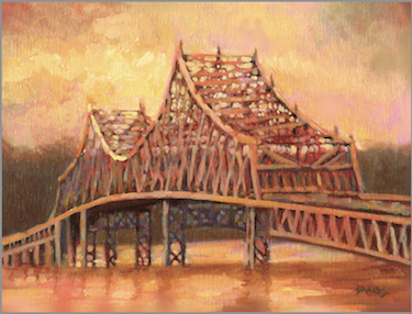 Tappan Zee Bridge, "Faithful Lady" Copright Sue Barrasi, 2011