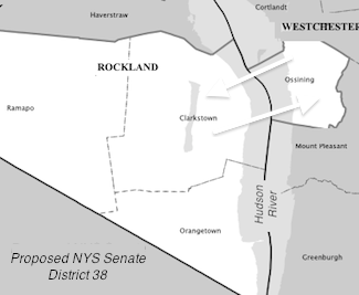 Proposed NYS Senate District 28 (Rockland, Ossining)