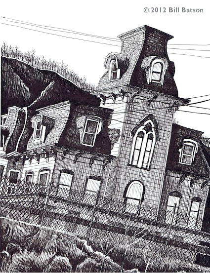 Hopper's Psycho House in Haverstraw. Â©2012 Bill Batson