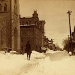 South Broadway looking north after the Blizzard of 1888 "A record of 20.9 inches of snow fell during the three day period of March 11-14. Doersch Brothers Grocers and the Reformed Church are on the left." Source: Nyack Library South Broadway looking north after the Blizzard of 1888 "A record of 20.9 inches of snow fell during the three day period of March 11-14. Doersch Brothers Grocers and the Reformed Church are on the left." Source: Nyack Library