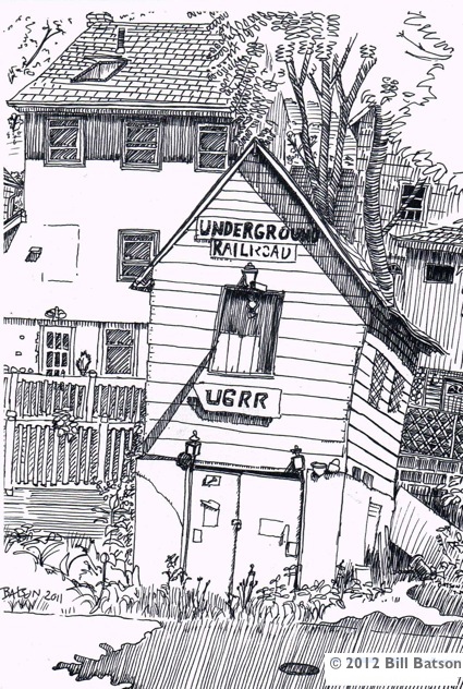 Nyack's Historic Underground Railroad. Â©2012 Bill Batson