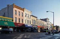 Main Street in Nyack, 1/12/2012 Â©2012 alison perry