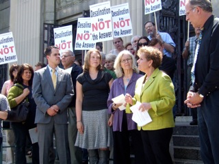 Rockland Water Coalition Press Conf 201206