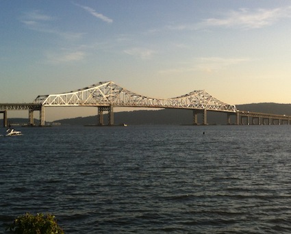 Tappan Zee Bridge from Tarrytown, 6/17/12. Credit: Dave Zornow
