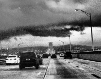 Photo: Tappan Zee Bridge rainstorm Credit: Michael Cammer via Flickr 201207