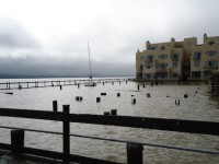 Clermont Marina after Tropical Storm Irene, August 28 2011