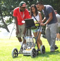 Ground Penetrating Radar at Stony Point Battlefield, NY 1 of 2