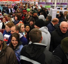 Black Friday Crowd, 2011. Photo Credit: Gufuyourself.com