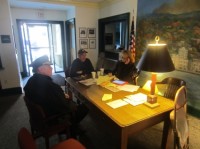 Hurricane Sandy War Room
