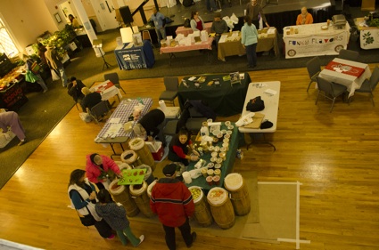 Farmers' Market Bird's Eye View