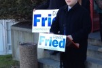 Rockland County Exec Candidate David Fried announces his plan to shrink the Rockland county Legislature on Mon Mar 4.
