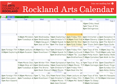 ACOR Calendar