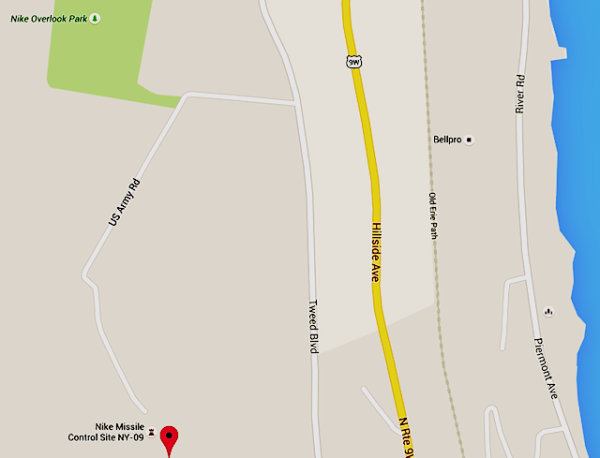Mt Nebo Nike Missile Base. Source: Google Maps